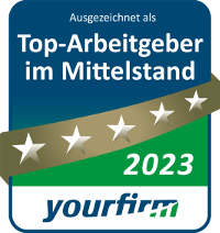 Siegel Top Arbeitgeber 2023