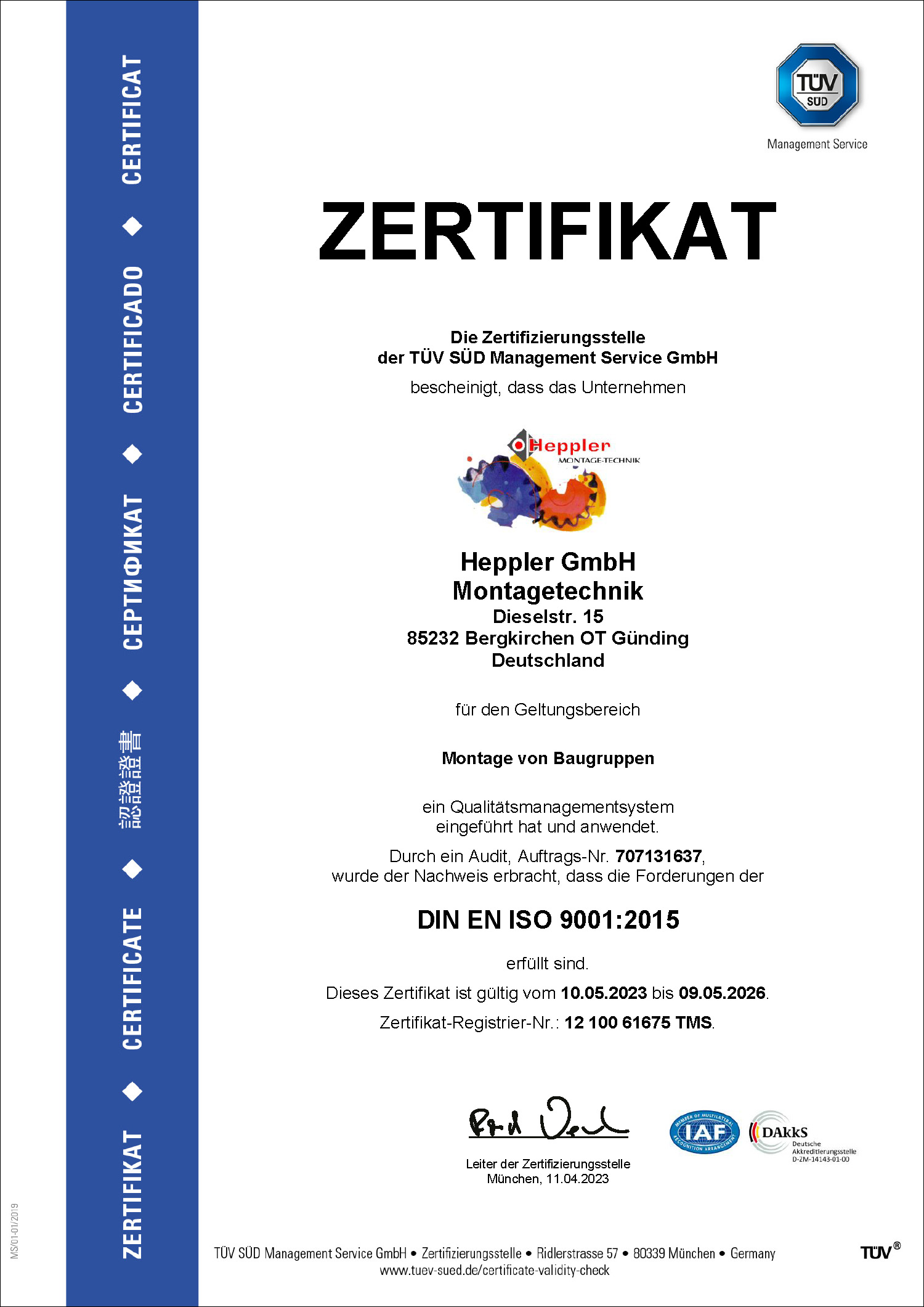 Zert 25272ms en